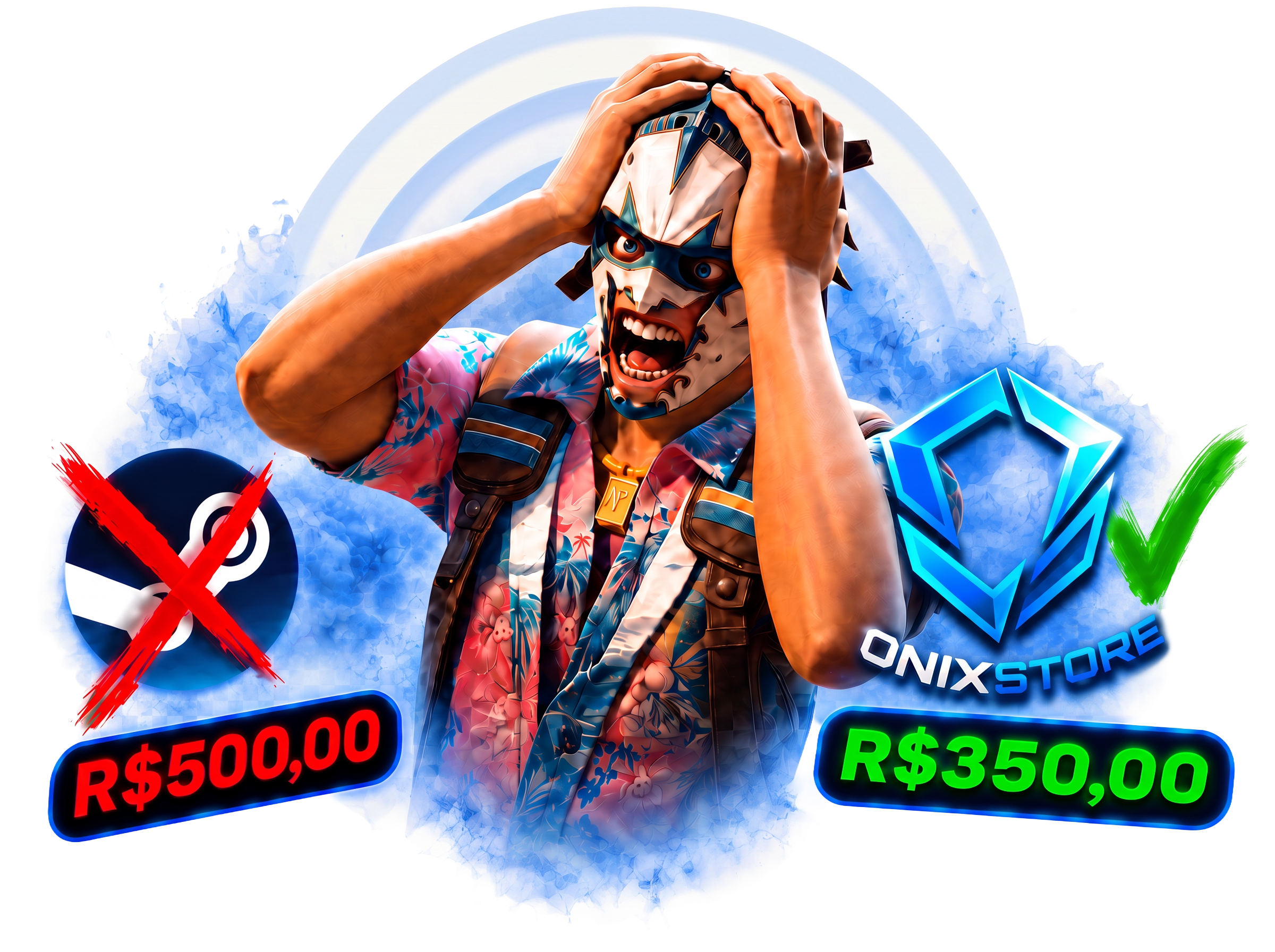 Comparação de preços — Onix Store paga mais